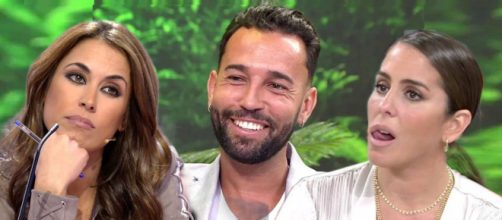 Omar S&aacute;nchez deja a Raquel Lozano y no asiste al concierto que iba a ir con Anabel Pantoja (Collage capturas Telecinco)