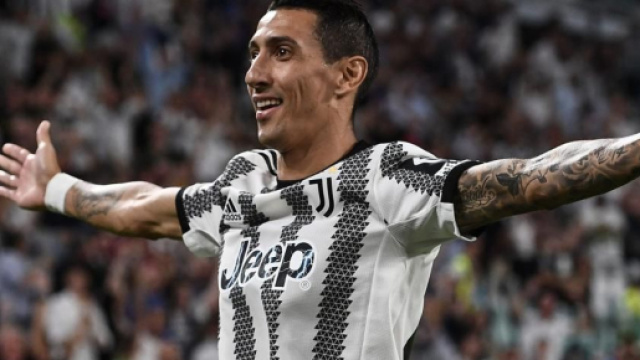 Angel Di Maria, centrocampista della Juve.
