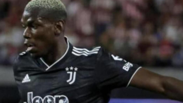 Paul Pogba, centrocampista della Juve.