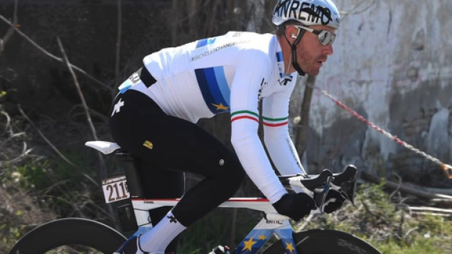 Giacomo Nizzolo, oro agli Europei di ciclismo nel 2020.