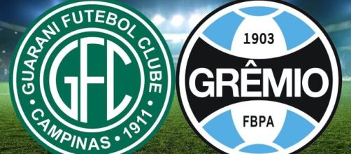 Onde assistir Guarani e Gr&ecirc;mio ao vivo (Arte/Eduardo Gouvea)