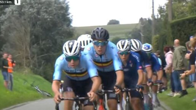 Ciclismo: Evenepoel e van Aert impegnati ai Mondiali di Leuven.