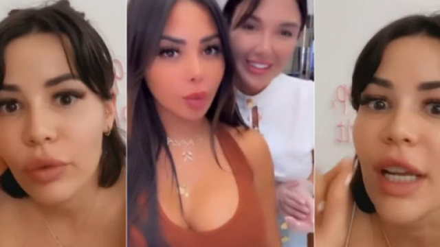 Ang&egrave;le Salentino d&eacute;voile des photos choquantes d'une femme qui propose des injections dans les l&egrave;vres de mani&egrave;re ill&eacute;gale.