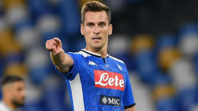Arkadius Milik, ex giocatore del Napoli.