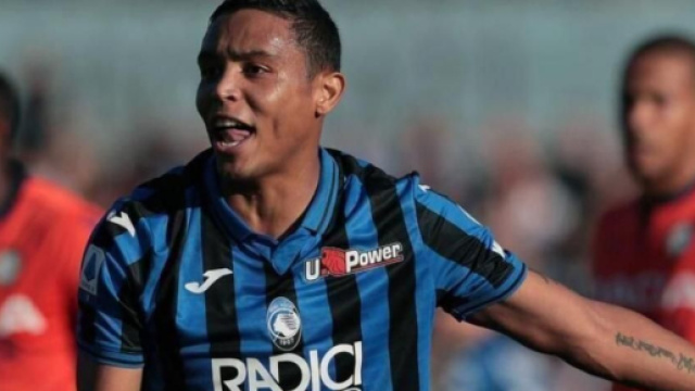 In foto Luis Muriel, giocatore dell'Atalanta.
