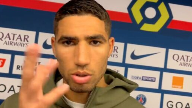 Hakimi est revenu sur sa relation avec Messi apr&egrave;s PSG-Brest (cr&eacute;dit Twitter)