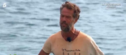 Nacho Palau habl&oacute; de su noviazgo con Cristian en 'El puente de las emociones' (Captura de pantalla de Telecinco)