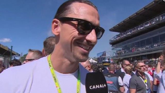 L'incroyable punchline de Zlatan au Grand Prix de Monza fait le buzz (capture Youtube)