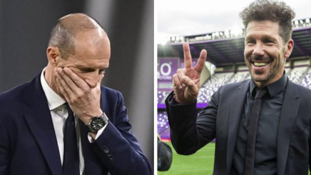 Simeone potrebbe ereditare la panchina della Juventus nel 2023 al posto di Allegri.