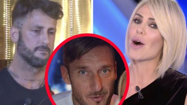 Totti e Blasi, Fabrizio Corona attacca: 'Si tradiscono da anni'.