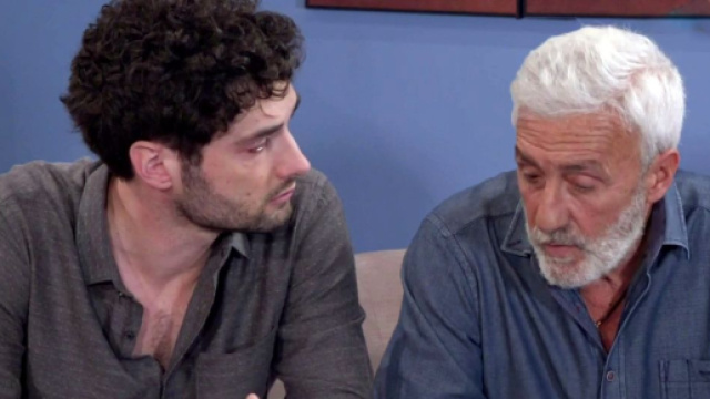 Un posto al sole, Niko (Luca Turco) e Raffaele (Patrizio Rispo).