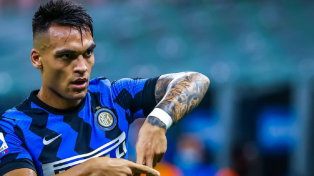 In foto Lautaro Martinez, punta dell'Inter.