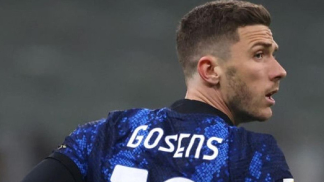 Robin Gosens, giocatore dell'Inter.