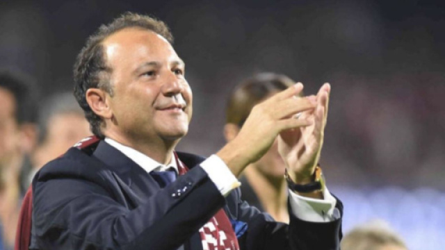 Danilo Iervolino, presidente della Salernitana.