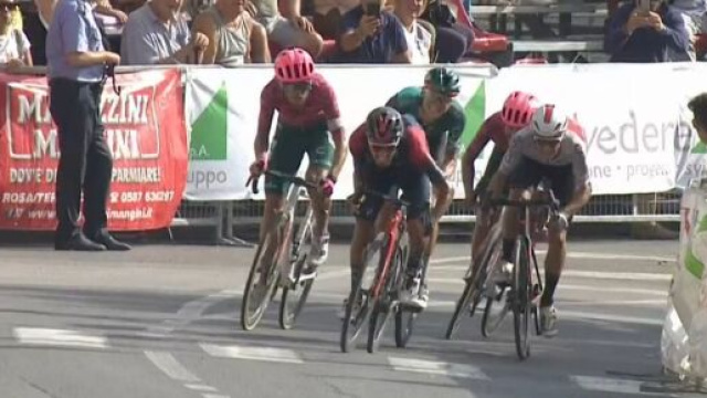 La vittoria di Daniel Marti&iacute;ez alla Coppa Sabatini di Peccioli.