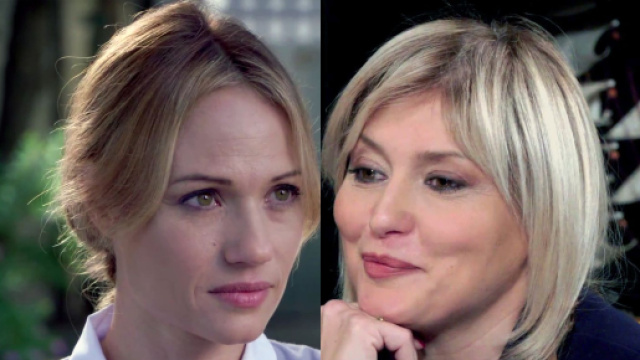 Un posto al sole, Lia Conti (Chiara Mastalli) e Lara Martinelli (Chiara Conti).