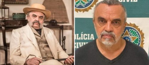 Aos 72 anos, Jos&eacute; Dumont &eacute; preso suspeito de abuso e pedofilia (Fotomontagem/Reprodu&ccedil;&atilde;o/TV Globo/Dcav)