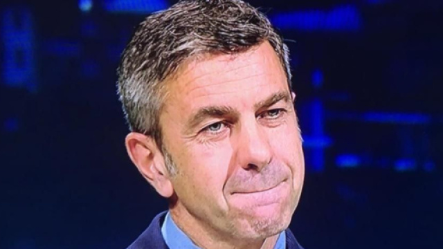 Alessandro Costacurta, commentatore sportivo.