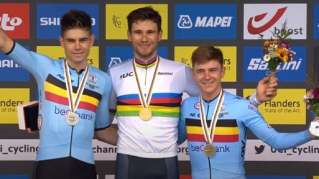 Filippo Ganna cerca la terza vittoria consecutiva nella crono dei Mondiali di ciclismo.