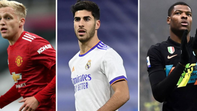 Van de Beek, Asensio e Dumfries sarebbero degli obiettivi della Juventus per le prossime sessioni di mercato.