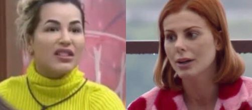 A Fazenda': Deolane amea&ccedil;a bater em Deborah (Reprodu&ccedil;&atilde;o/RecordTV)