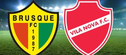 Onde assistir Brusque X Vila Nova ao vivo (arte Eduardo Gouvea).
