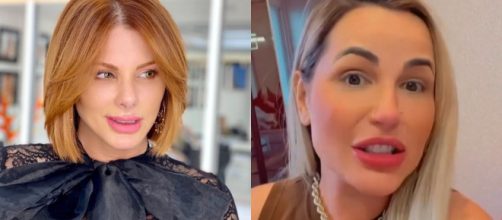 Deborah acusa Deolane de receber informa&ccedil;&otilde;es antes do reality (imagem reprodu&ccedil;&atilde;o Blasting News)