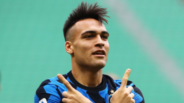 In foto Lautaro Martinez, punta dell'Inter.