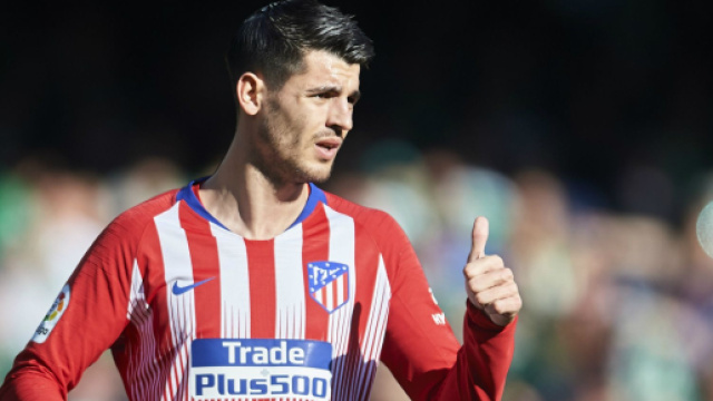 Alvaro Morata sarebbe nel mirino dell'Inter.