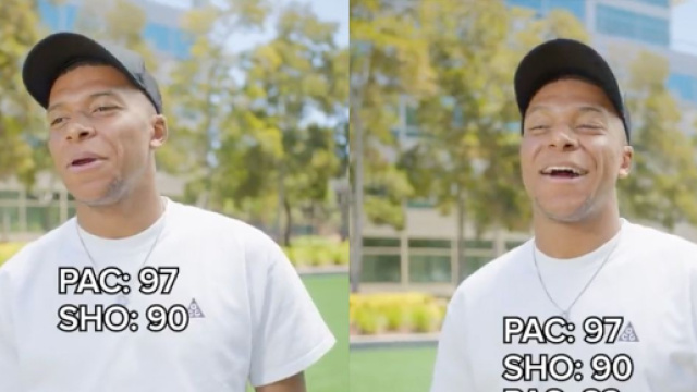 Kylian Mbapp&eacute; en forme lorsqu'il s'agit de parler en anglais. (cr&eacute;dit Twitter)