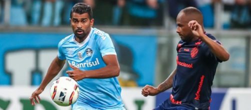 Gols do Gr&ecirc;mio sa&iacute;ram na etapa complementar (Lucas Uebel/Gr&ecirc;mio)