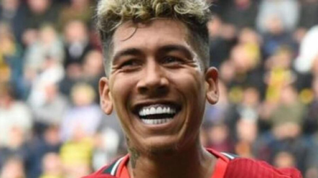In foto Roberto Firmino, giocatore brasiliano.