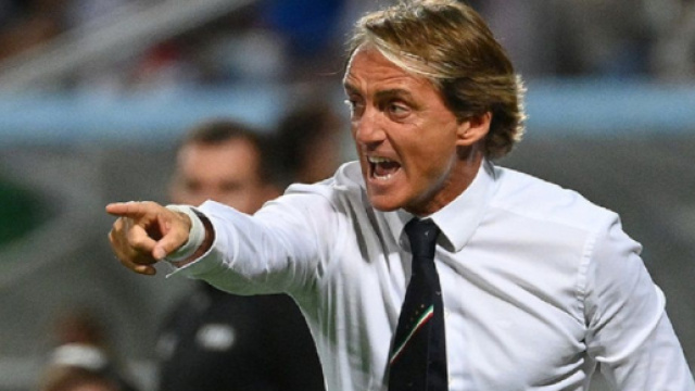 Roberto Mancini, commissario tecnico della nazionale italiana.