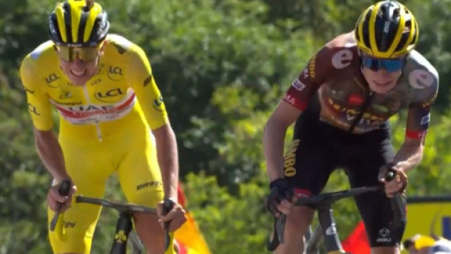 Tadej Pogacar &egrave; tra i grandi favoriti dei Mondiali di ciclismo.