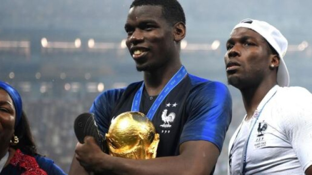 Paul Pogba encore une fois sous les critiques de son fr&egrave;re Mathias. (cr&eacute;dit Twitter)