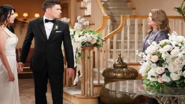 Beautiful, spoiler Usa: Finn scopre che Sheila &egrave; sua madre al matrimonio, Steffy sconvolta.