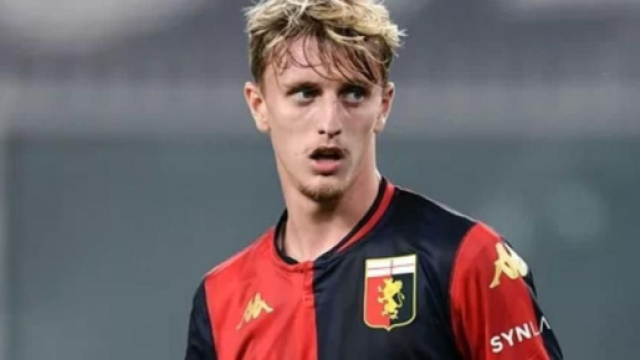 Nicol&ograve; Rovella, ex centrocampista del Genoa.
