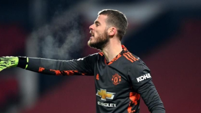 David De Gea, giocatore spagnolo.