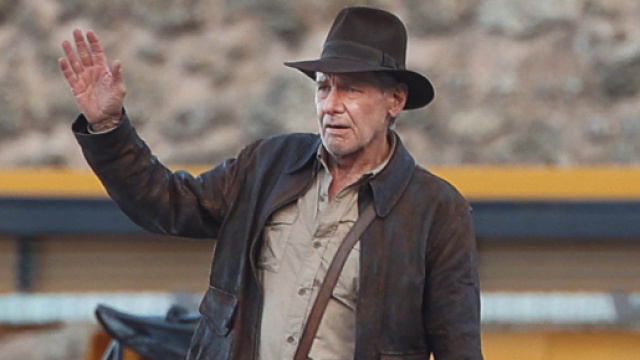 Harrison Ford nei panni di Indiana Jones 5.