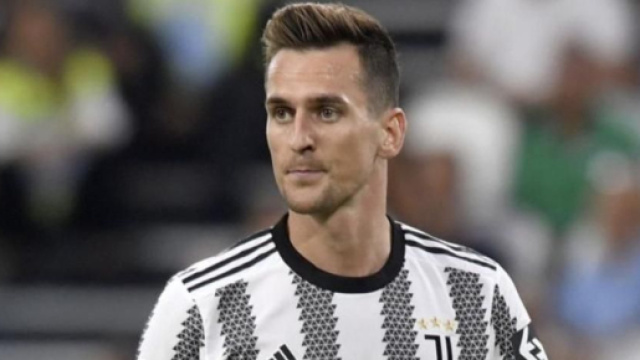 Arkadius Milik, giocatore della Juventus.