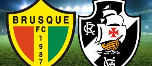 Onde assistir Brusque x Vasco ao vivo (arte Eduardo Gouvea).