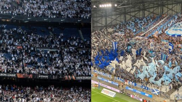 Les fans de Francfort pr&eacute;parent un plan pour venir garnier le Stade V&eacute;lodrome. (cr&eacute;dit Twitter)