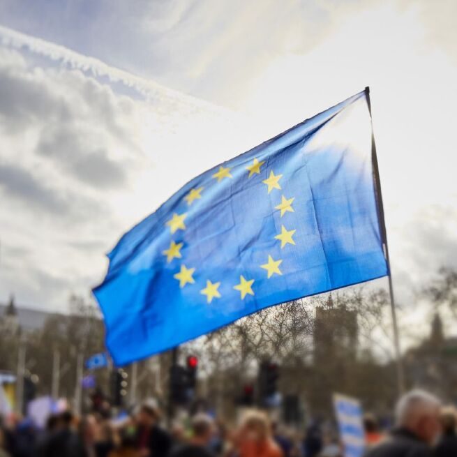 La vid&eacute;o des protestants qui retirent le drapeau de l&rsquo;Union europ&eacute;enne &agrave; Rome remonte &agrave; 2013 (Aurelien Guichard/Flickr)
