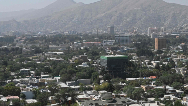 Afghanistan, una vista dall'alto di Kabul (foto di repertorio).