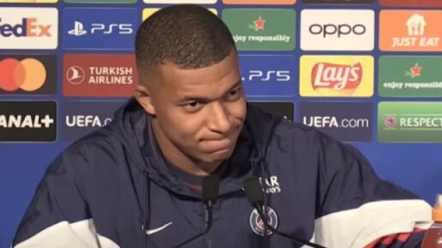 Moue et propos quant au projet du PSG, la r&eacute;action de Kylian Mbapp&eacute; fait le buzz (capture YouTube)
