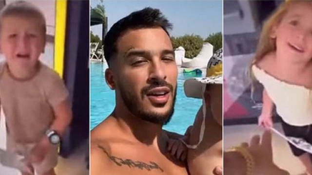 Laurent Correia (La Bataille des Clans - JLC Family) fait une blague &agrave; Cayden et Chelsea qui ne passe pas du tout.