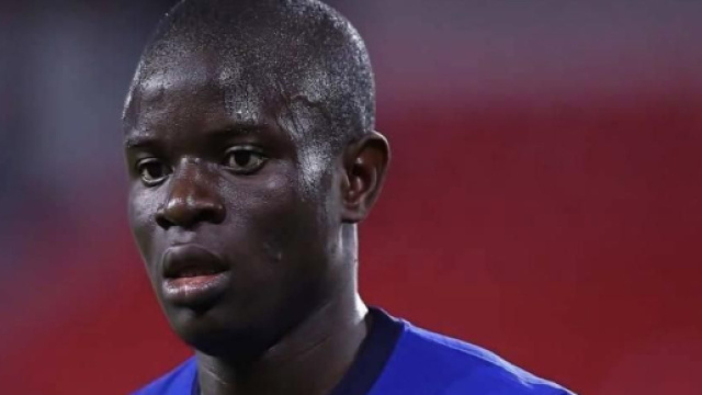 N'Golo Kant&eacute;, giocatore francese.