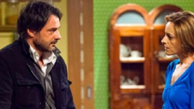 Silvia Graziani e Michele in una scena di Upas
