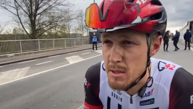 Matteo Trentin, uno degli azzurri del Ct Bennati per i Mondiali di ciclismo.