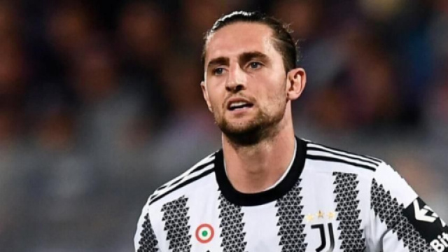 In foto Adrien Rabiot, giocatore della Juve.